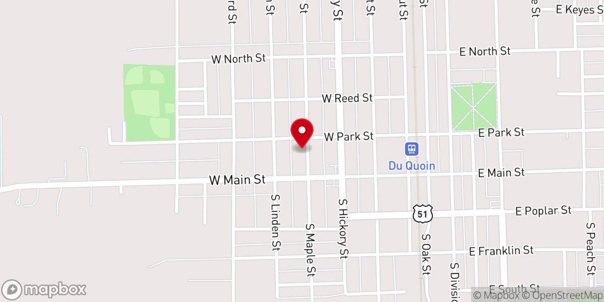 Map showing location of Faith Liberty Mission Church