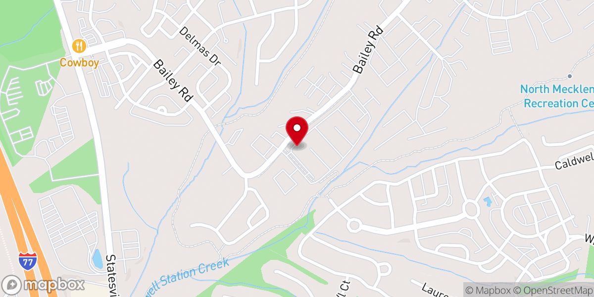 Map showing location of Newsong Church