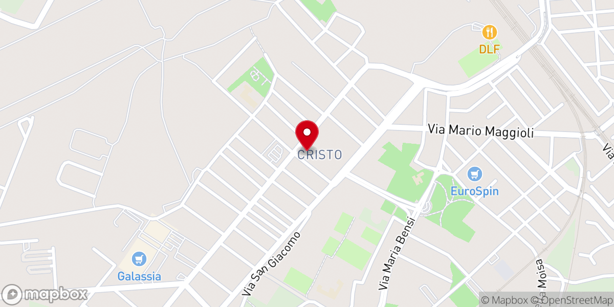 Map showing location of Parrocchia di San Giovanni Evangelista