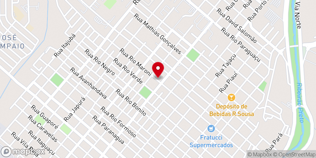 Map showing location of I. P. D. A Ipiranga