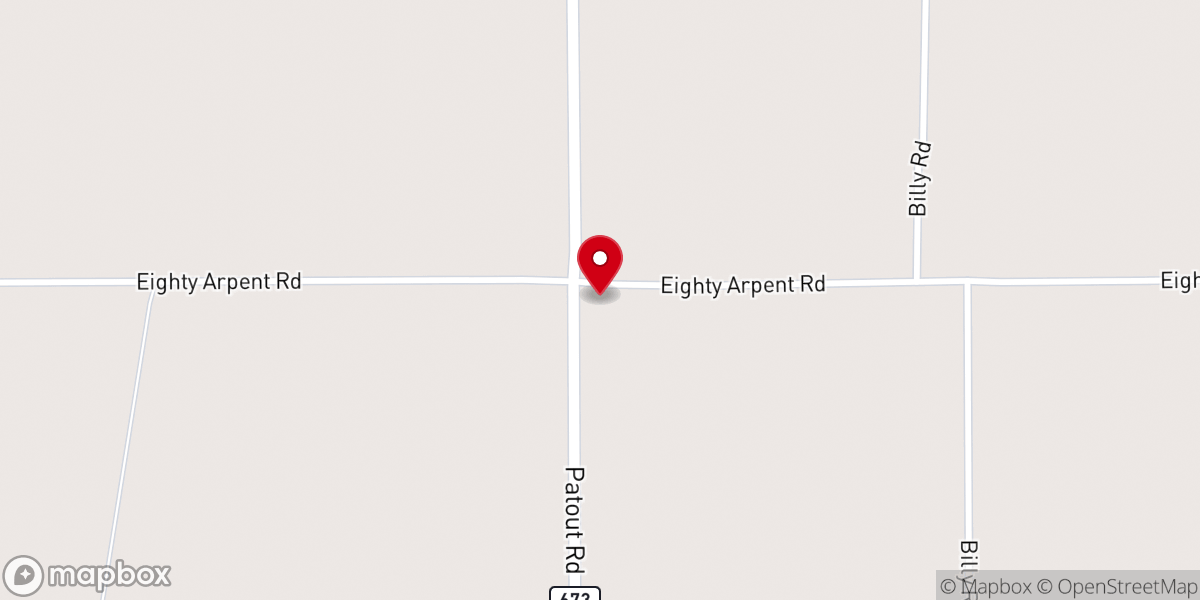 Map showing location of Mount Carmel Baptist Church