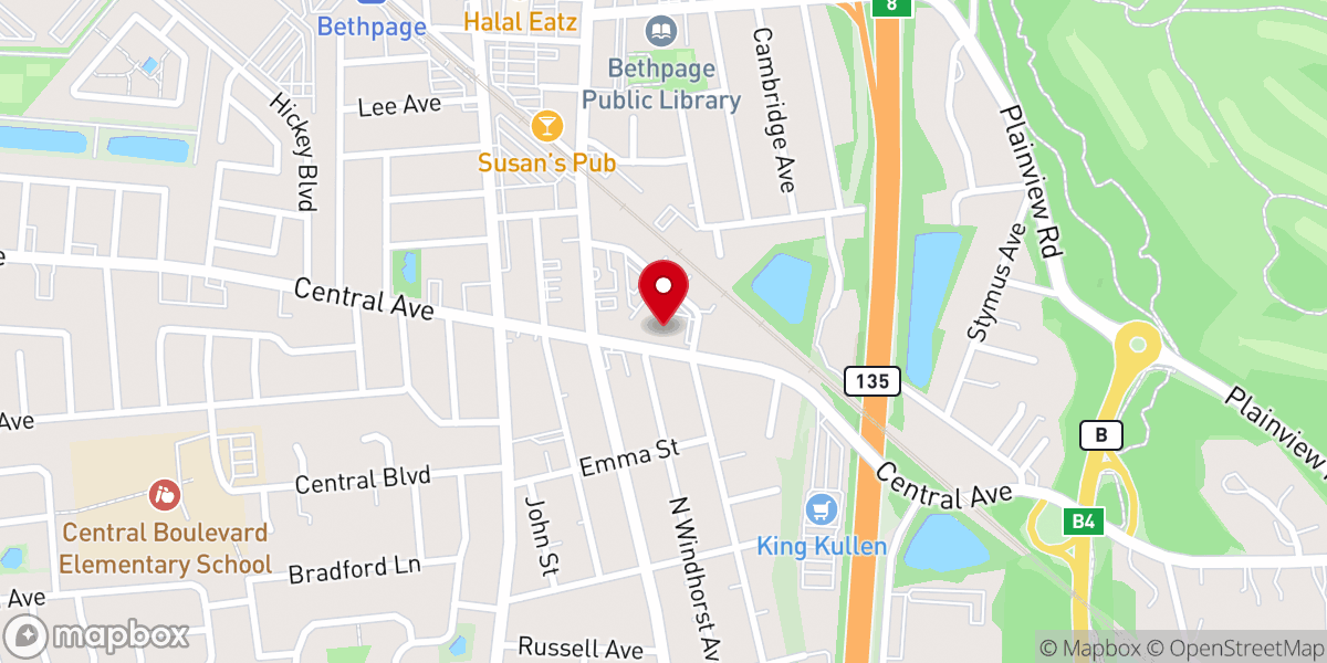 Map showing location of St. Martin of Tours RC Church