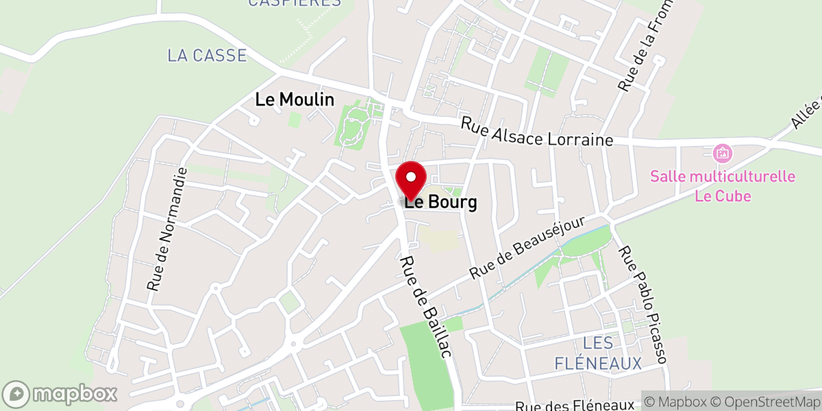 Map showing location of Eglise de Puilboreau