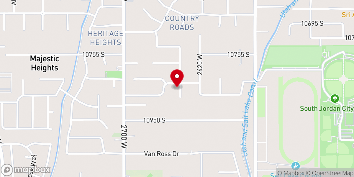 Map showing location of Salt Lake Interfaith Roundtable