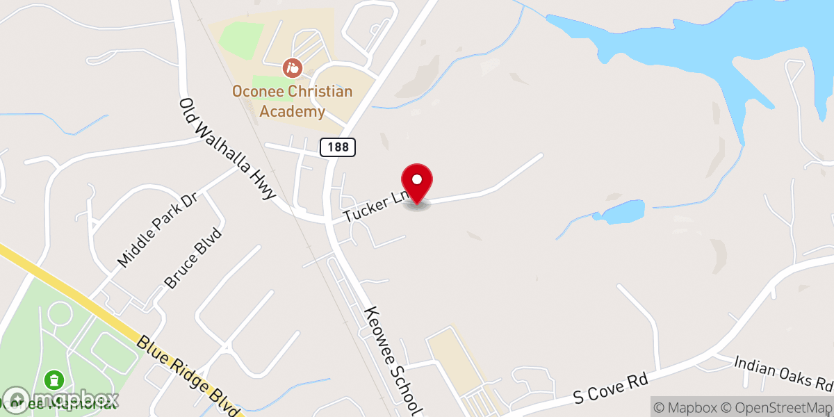 Map showing location of Collins Home Family Ministries