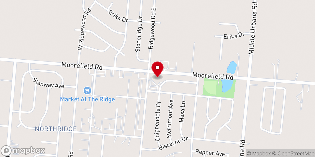 Map showing location of Faith In Christ Lutheran Church