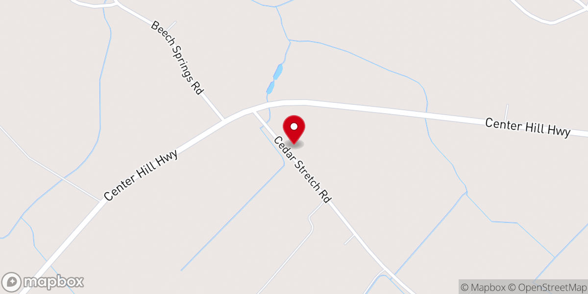 Map showing location of Balm Church