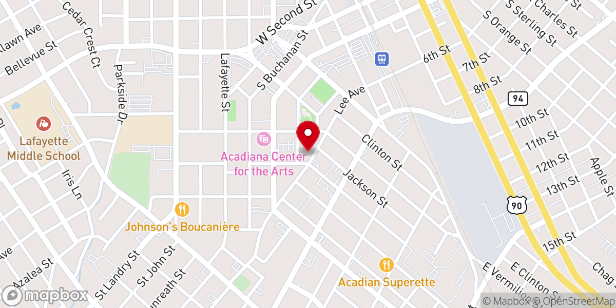 Map showing location of Trinity Christian Methodist Episcopal Church