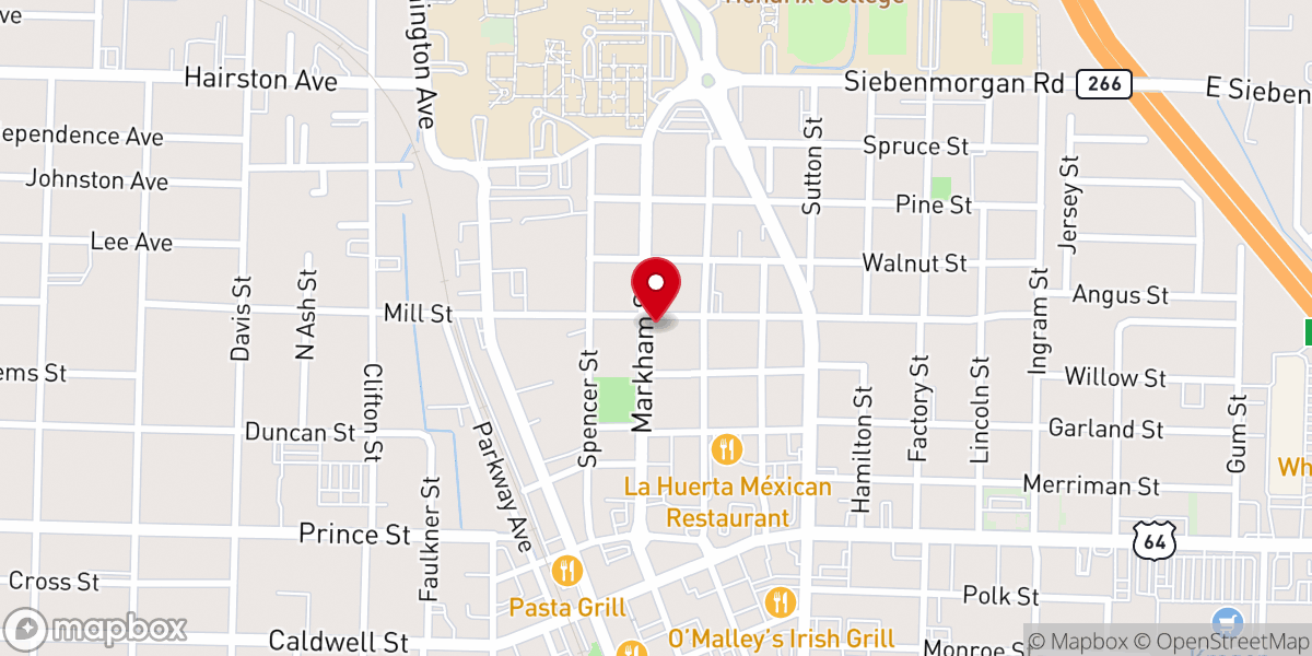 Map showing location of Faith In Depth Church