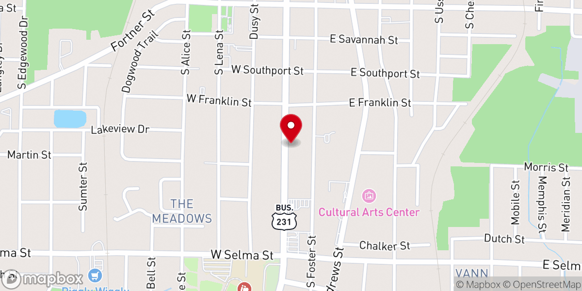 Map showing location of Iglesia Nuevo Comienzo (Church) Asambleas de Dios