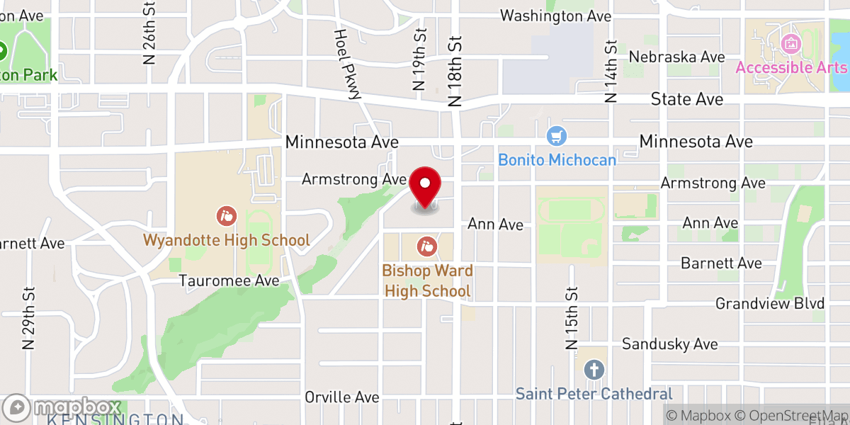 Map showing location of Sisters Servants Of Mary