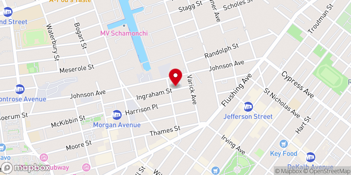 Map showing location of Ready Willing & Able