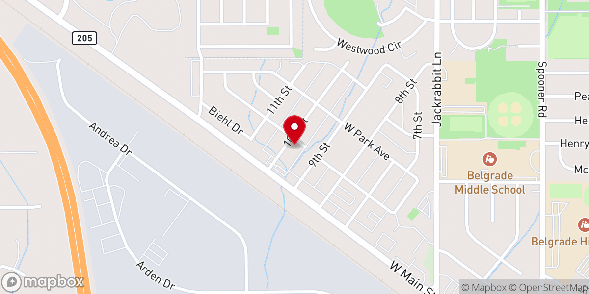Map showing location of Storehouse Church
