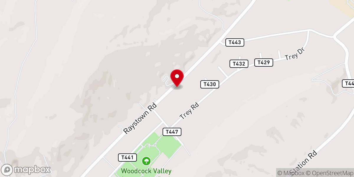 Map showing location of Bible Missionary Church