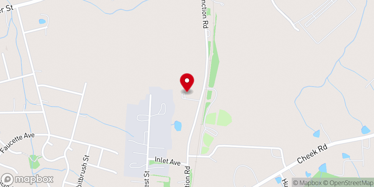 Map showing location of Abundant Hope Christian Church