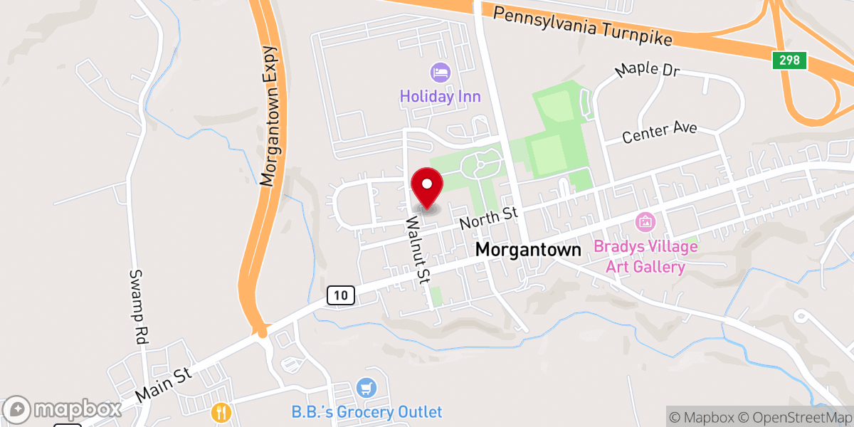 Map showing location of Grace and Truth Fellowship