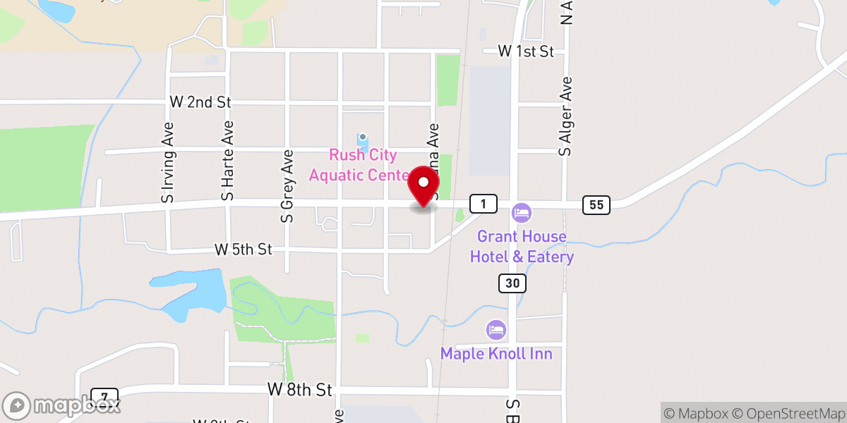 Map showing location of Heart of the Father Ministries