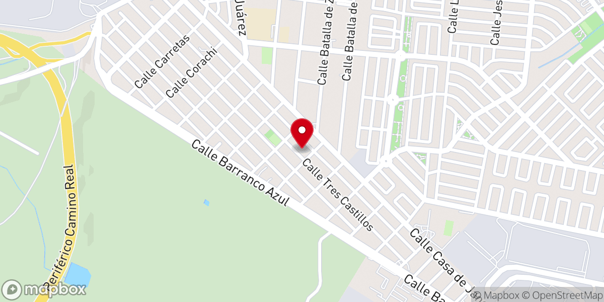 Map showing location of Iglesia De Dios De Las Profecías