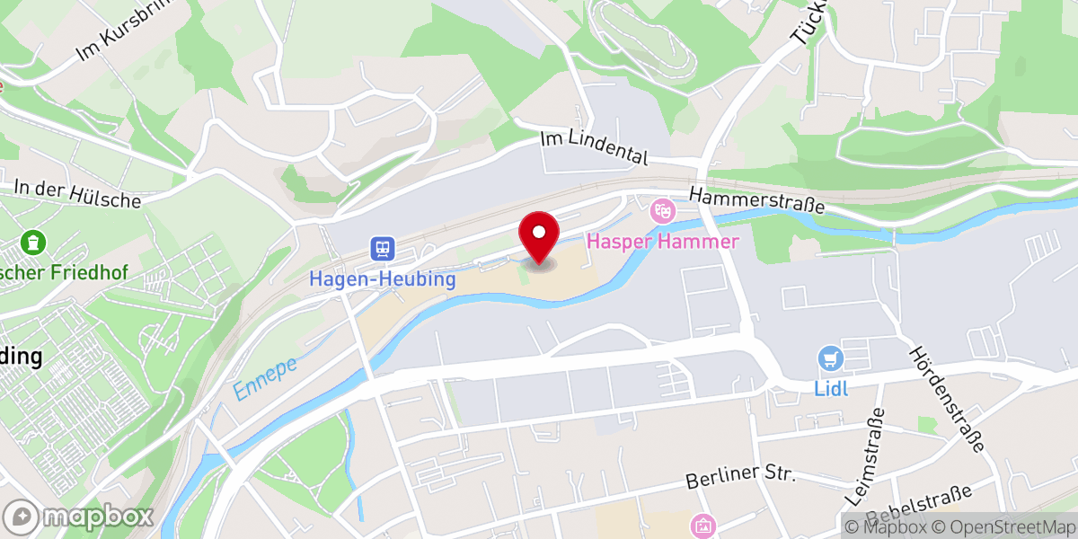 Map showing location of Credo Kirche