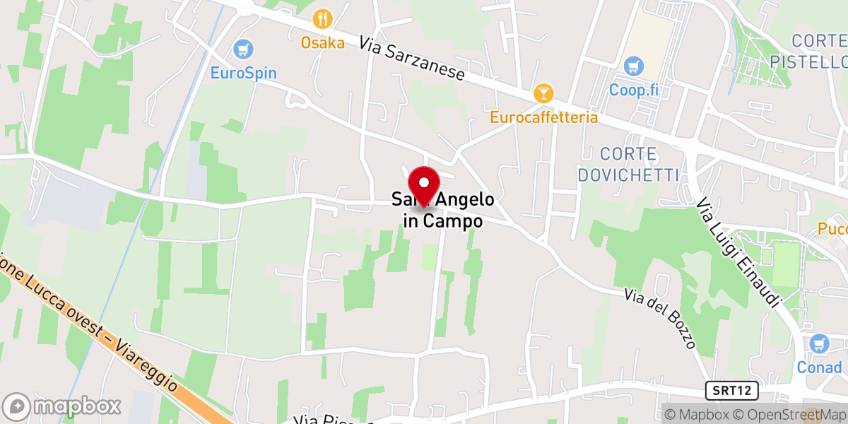 Map showing location of Chiesa S.Michele arcangelo