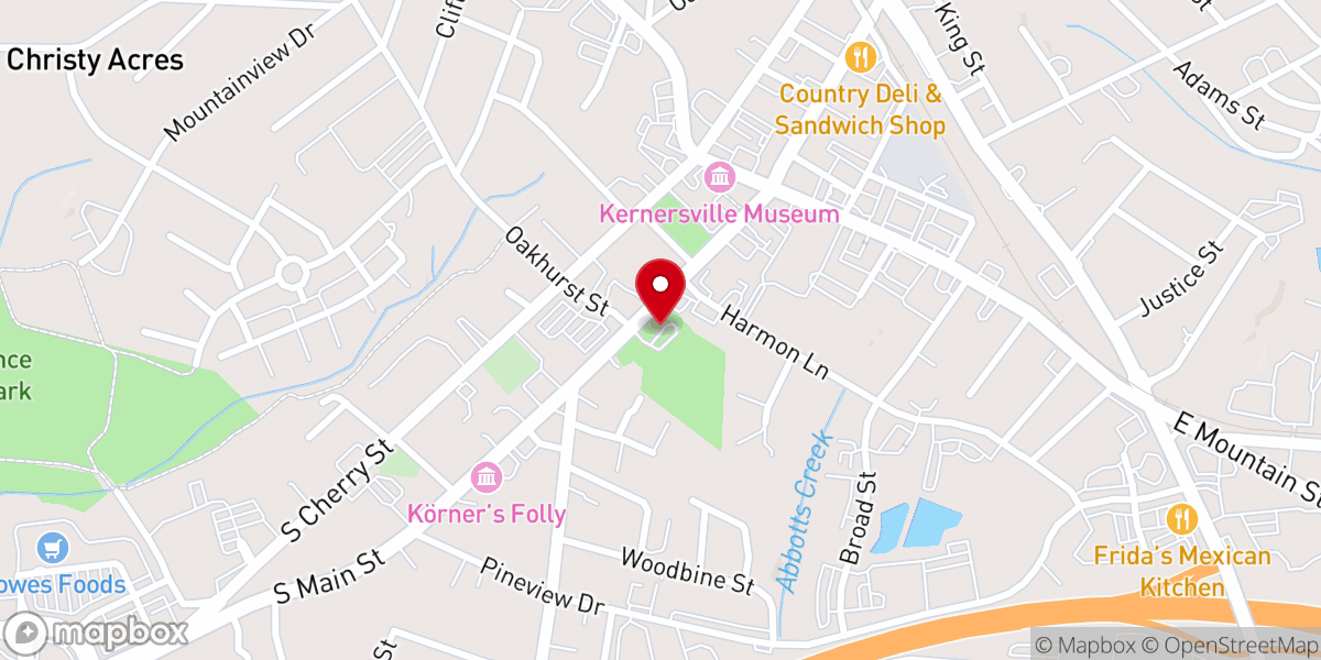 Map showing location of Paul J Ciener Botanical Garden