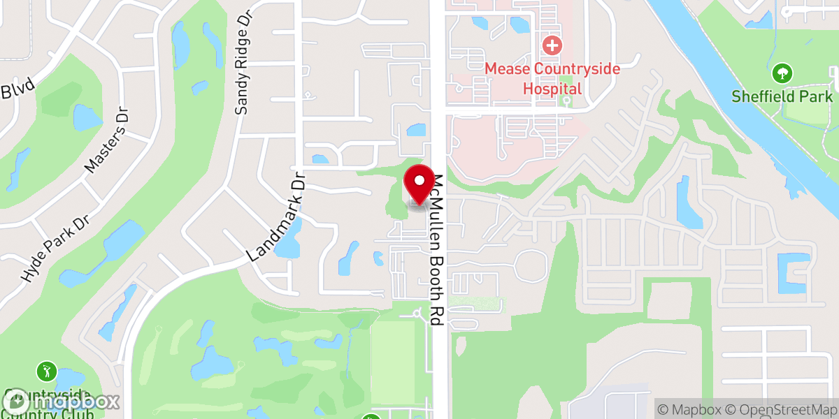 Map showing location of North Bay Community Church