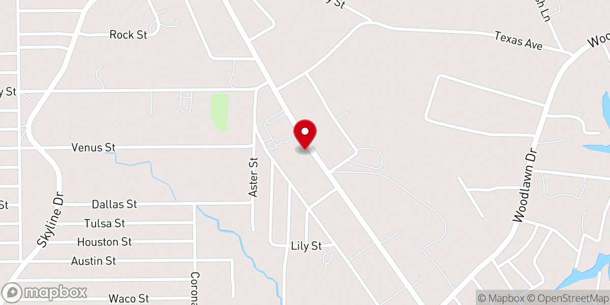 Map showing location of Recovery Church Kingsland
