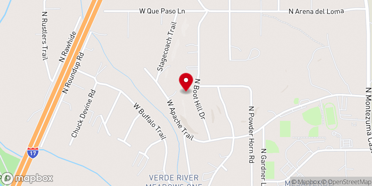 Map showing location of Adventist Community Services - Food Distribution Center
