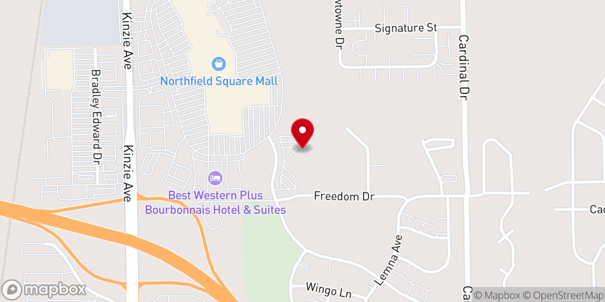 Map showing location of Adventure Christian Church