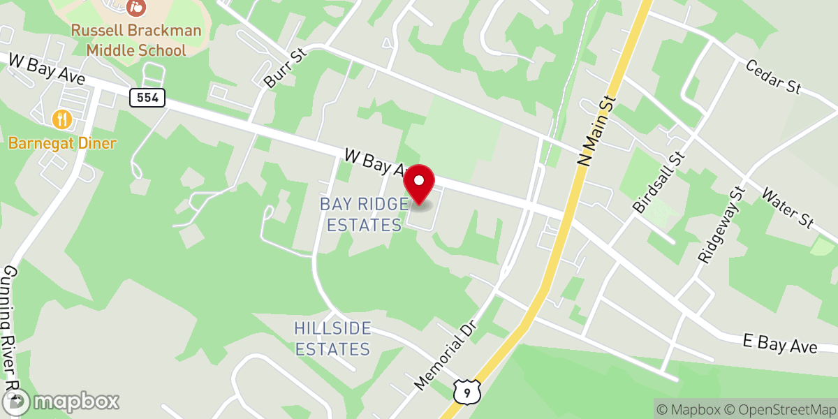 Map showing location of St. Mary Academy