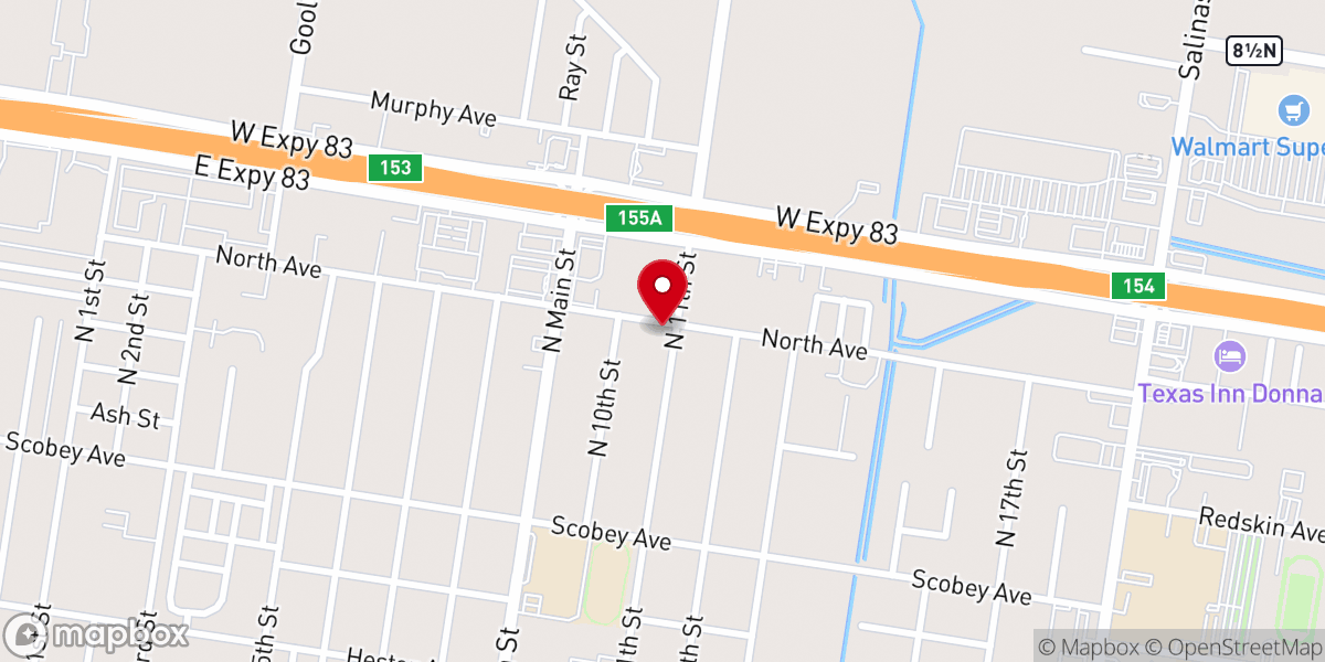 Map showing location of House of God Church