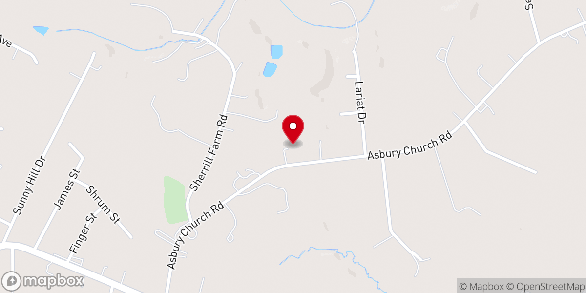 Map showing location of Risen Church of Lincolnton Inc