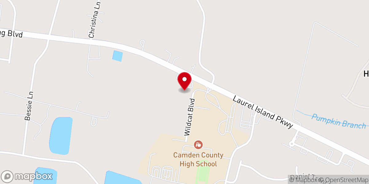 Map showing location of King of Peace Episcopal Day School