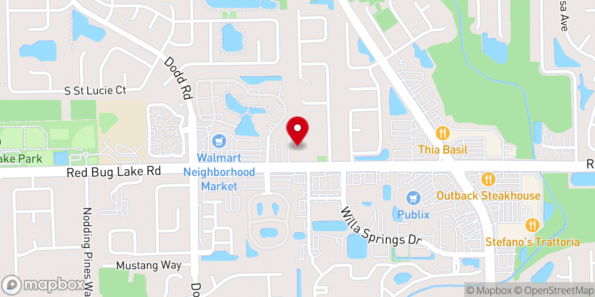 Map showing location of Fellowship Church