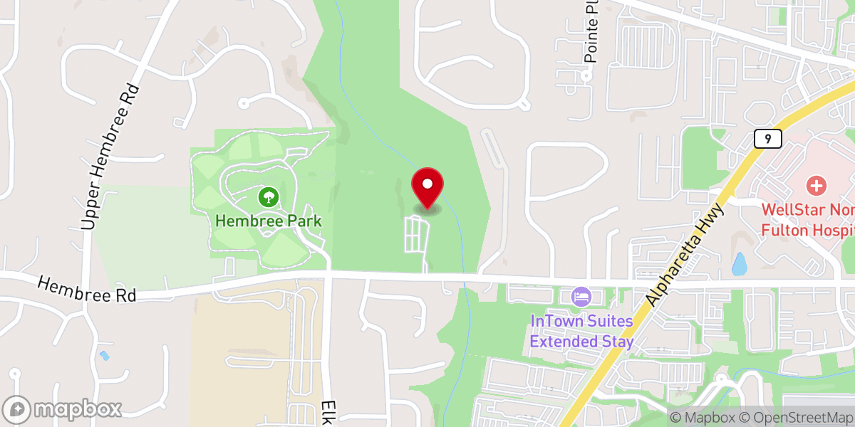 Map showing location of Cross of Life Lutheran Church