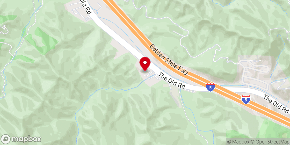 Map showing location of Church of the Nazarene