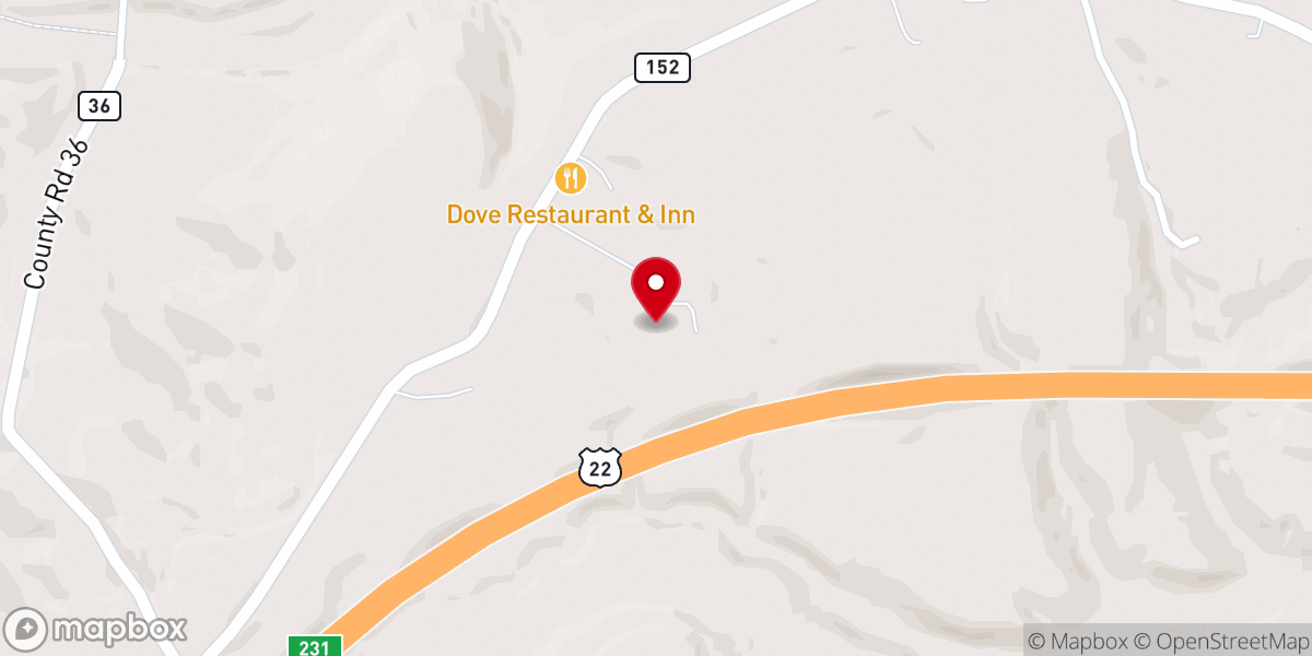 Map showing location of The Father's House Church