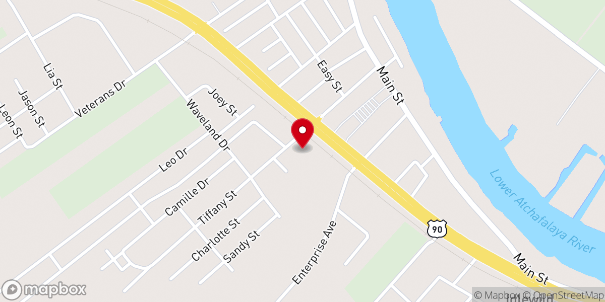 Map showing location of Bethel Pentecostal Fellowship