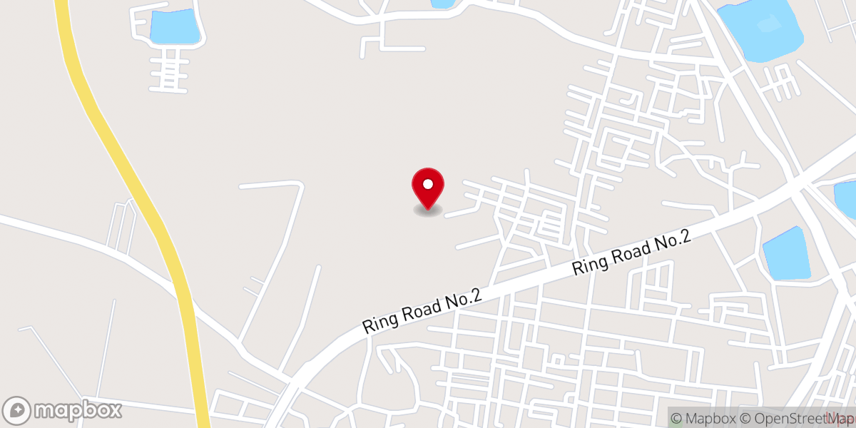 Map showing location of Miracle Ground Church