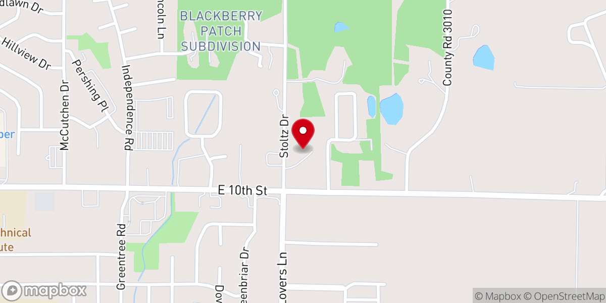 Map showing location of Rolla Church of the Nazarene