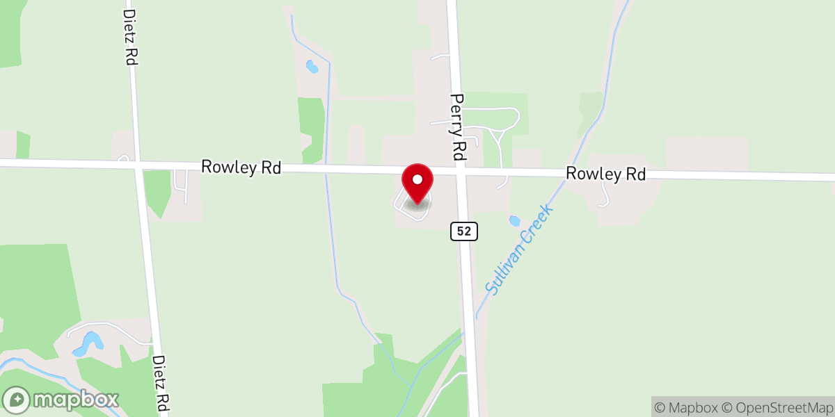 Map showing location of Family Life Wesleyan Church