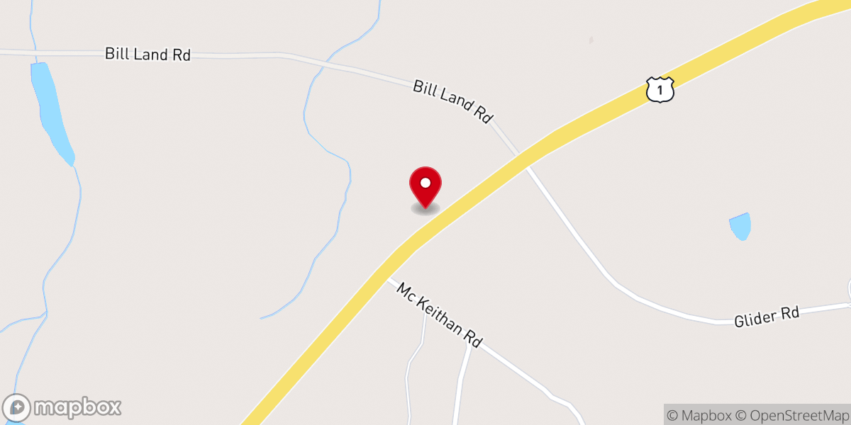 Map showing location of Full Gospel Church