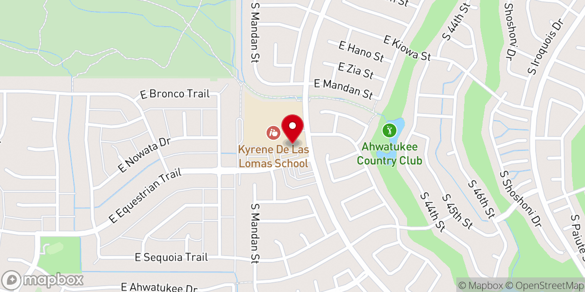 Map showing location of Generation Church - Ahwatukee