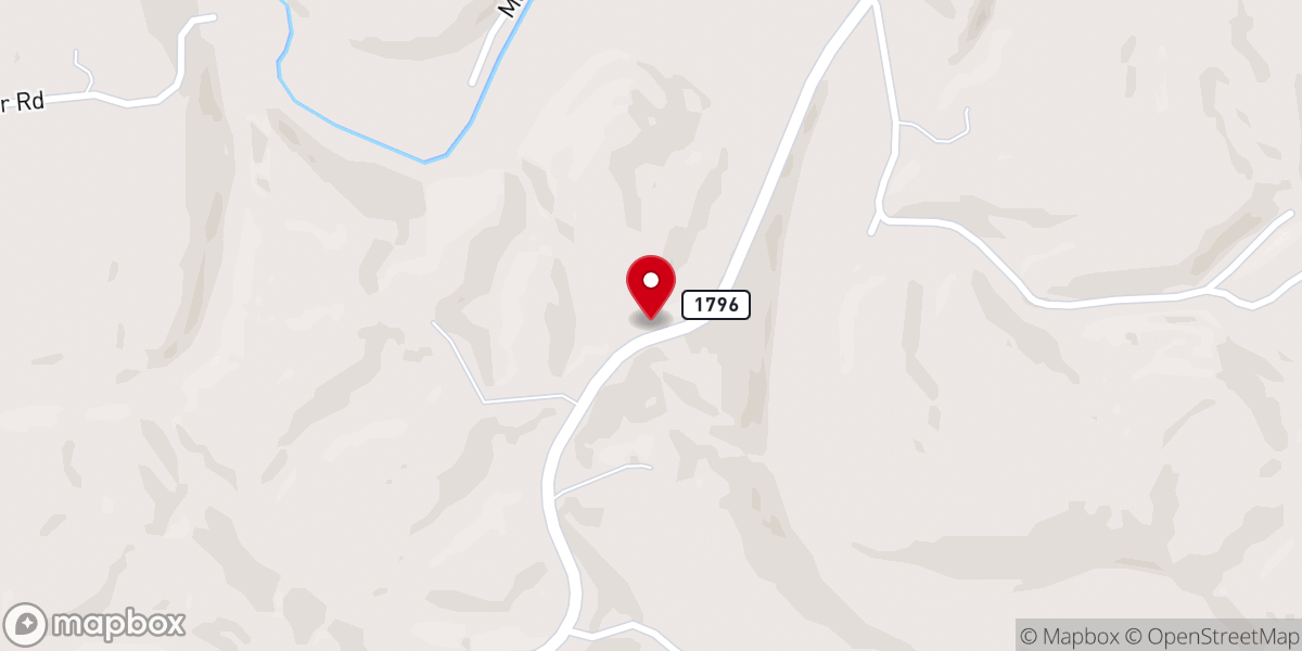 Map showing location of Mt Olivet Baptist Church