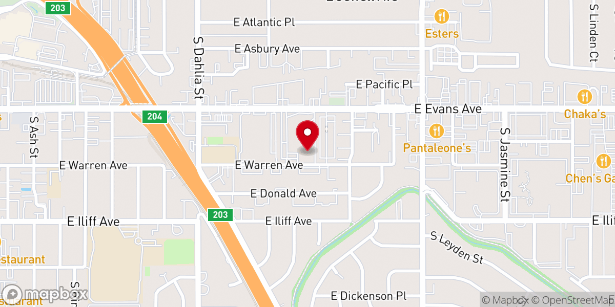 Map showing location of BridgeWay Church