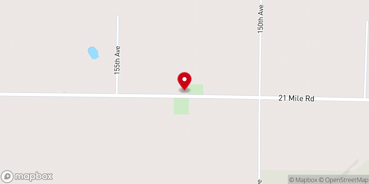 Map showing location of Grant Center United Methodist