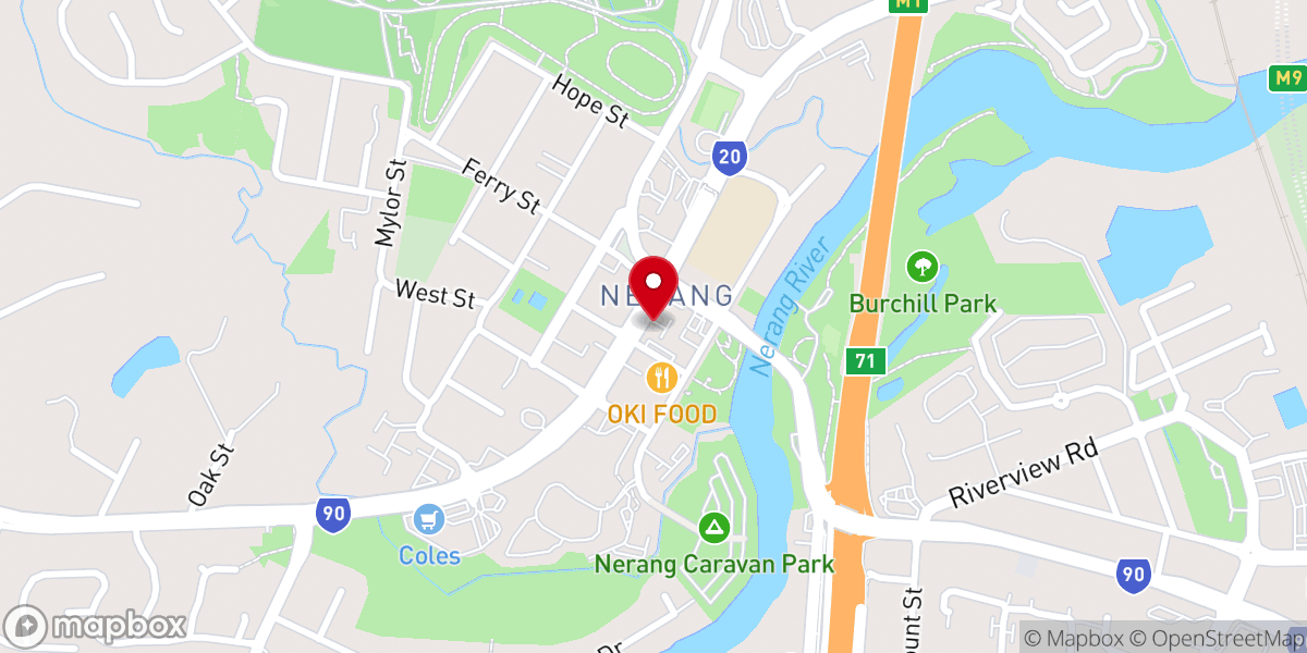 Map showing location of Antioch Reformed Baptist Church - Gold Coast
