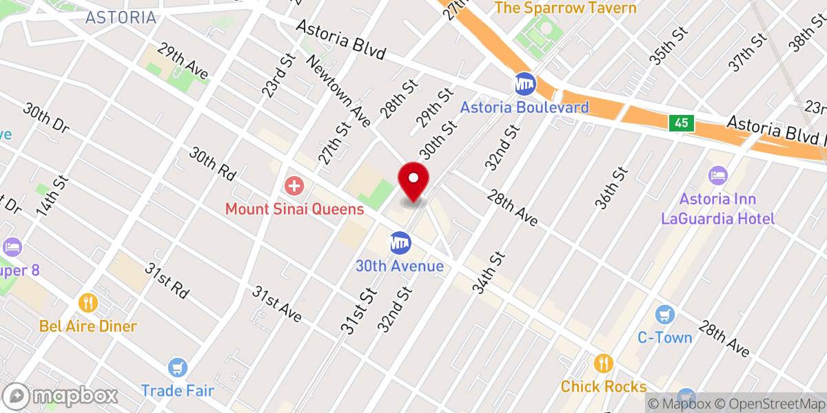 Map showing location of Loupakis Athletic Center