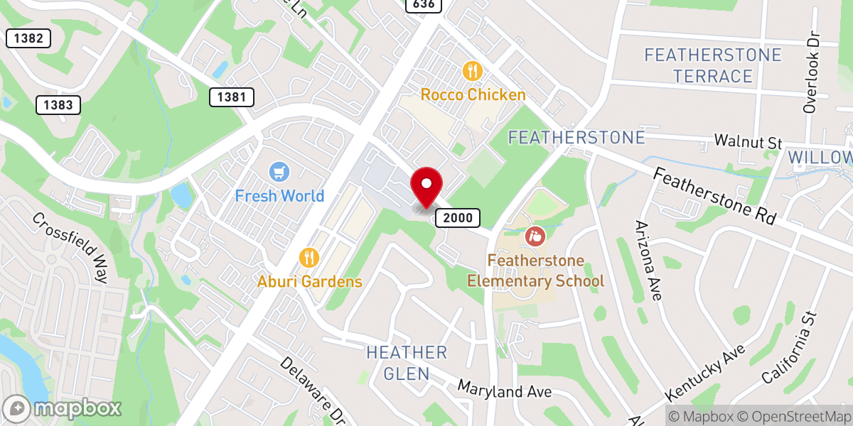 Map showing location of The Lord of The Harvest Church