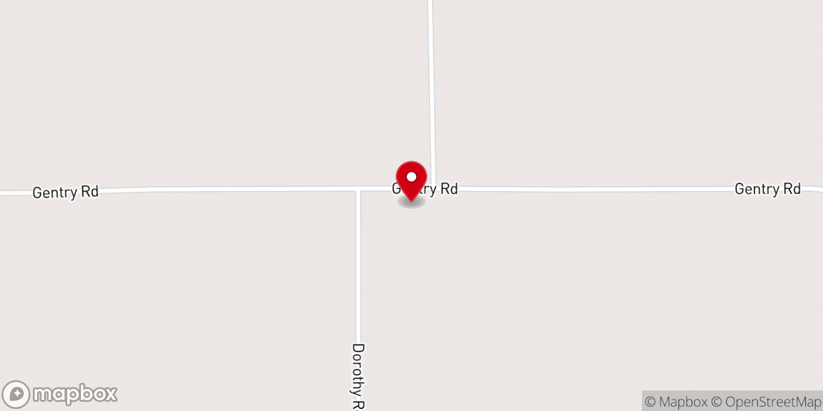 Map showing location of Spring Hill Church
